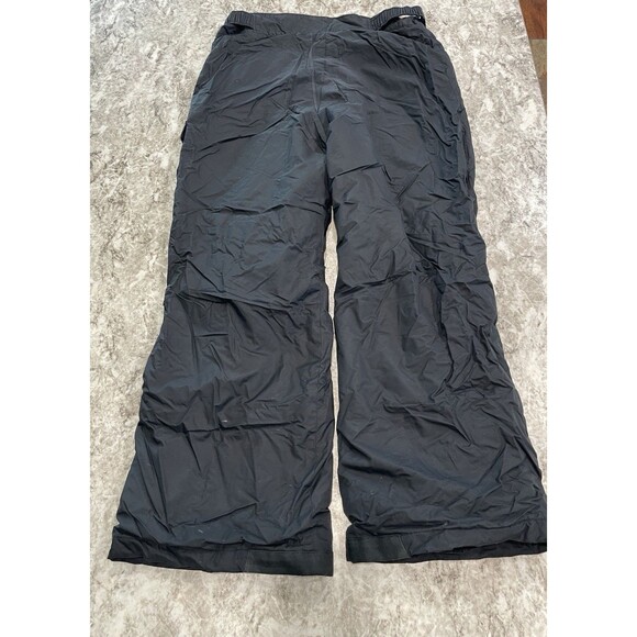 Columbia Kids Snow Pants XL 14 16 Black Nylon Ski Snowboard Boys Girls - Picture 8 of 8